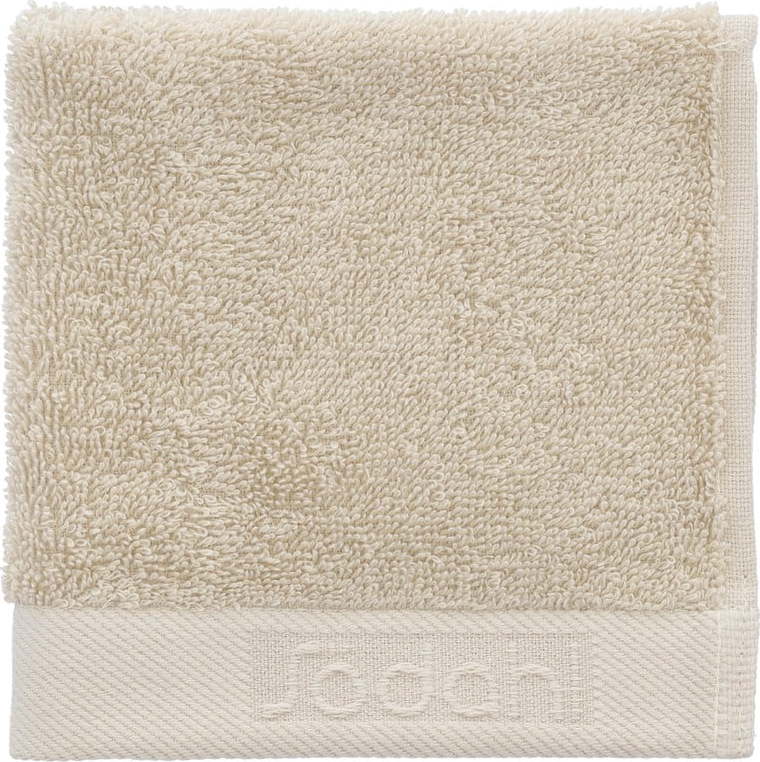 Béžový froté bavlněný ručník 30x30 cm Comfort – Södahl Södahl