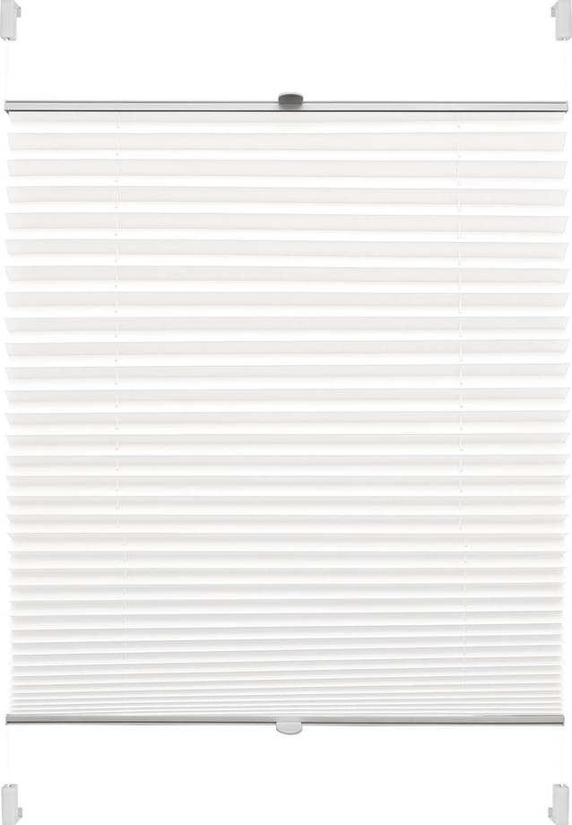 Bílá roleta 80x150 cm Plisé Verona – Gardinia Gardinia