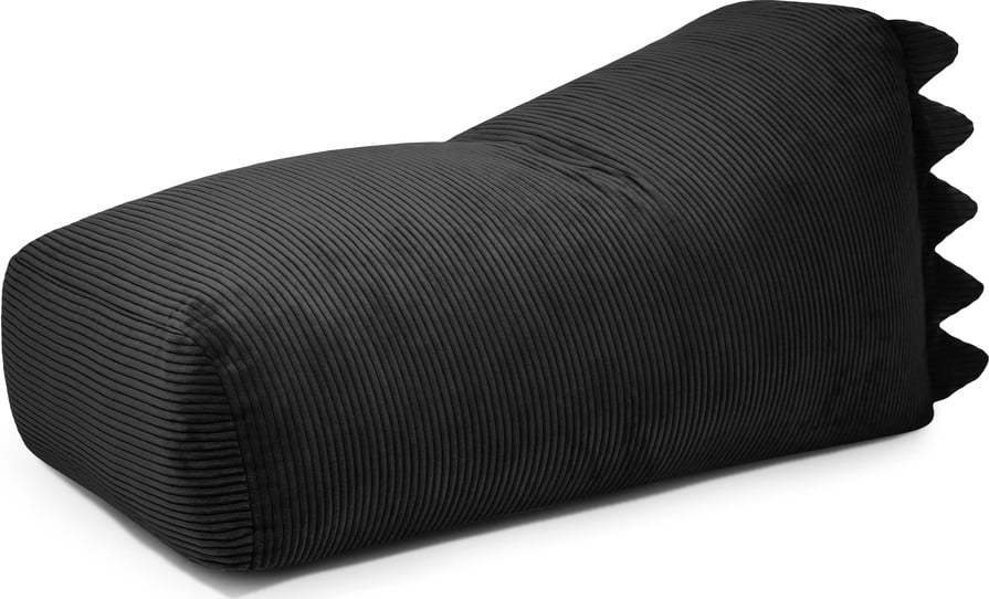 Černý manšestrový dětský sedací vak Snug 130 Dragon – SLOWDOWN SLOWDOWN