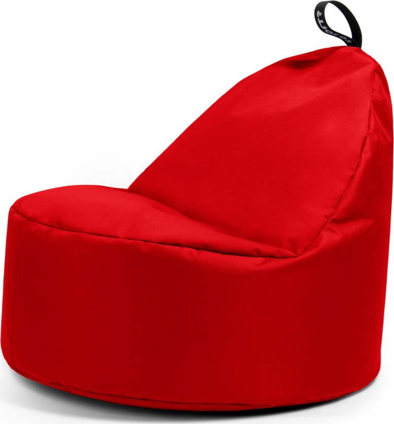 Červený sedací vak Round XL – So Soft? So Soft?