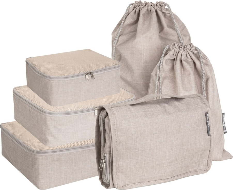 Cestovní organizéry v sadě Travel Collection – Bigso Bigso