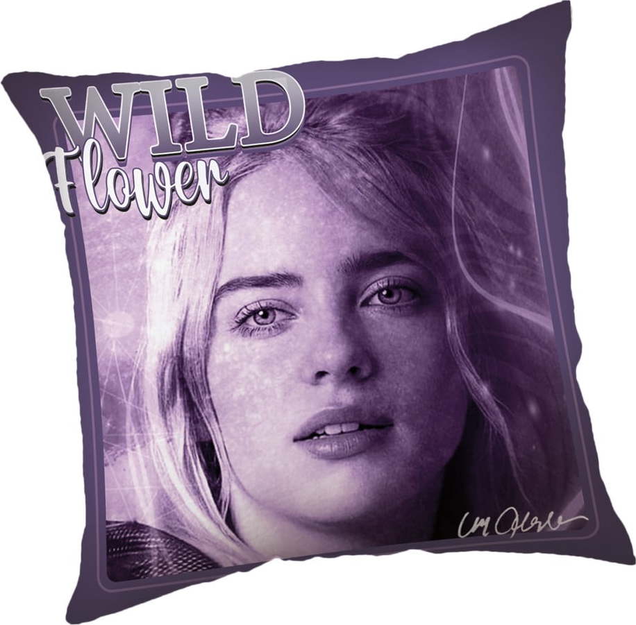 Dětský polštářek 40x40 cm Billie Eilish – Jerry Fabrics Jerry Fabrics