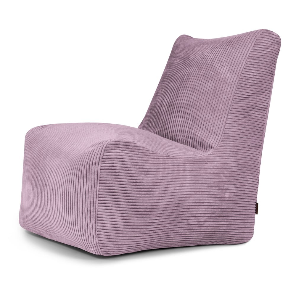 Fialový manšestrový sedací vak Seat Lounge – SLOWDOWN SLOWDOWN