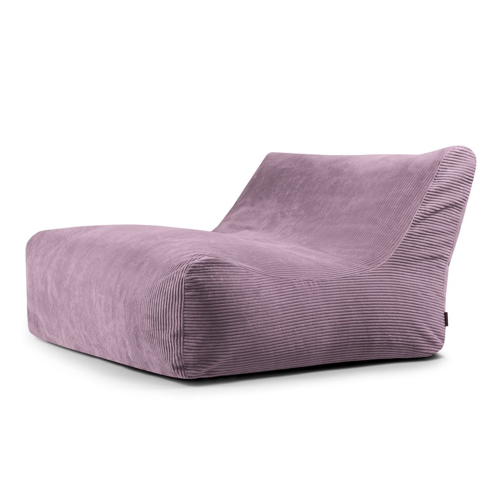 Fialový manšestrový sedací vak Sofa Lounge – SLOWDOWN SLOWDOWN