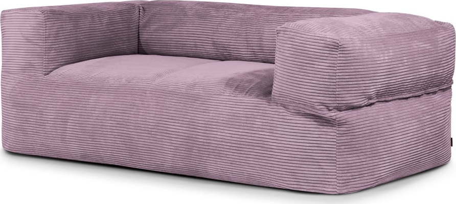 Fialový manšestrový sedací vak Sofa MooG – SLOWDOWN SLOWDOWN