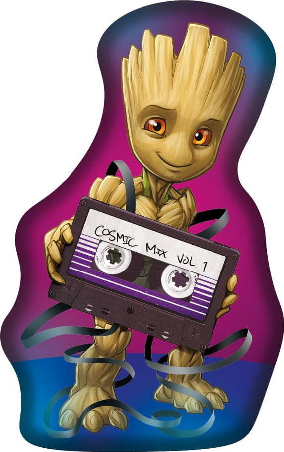 Fleecový dětský polštářek 21x32 cm Groot – Jerry Fabrics Jerry Fabrics