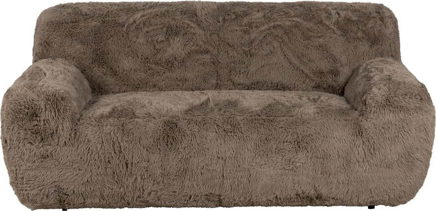 Hnědá pohovka 185 cm Teddy – Ixia Ixia