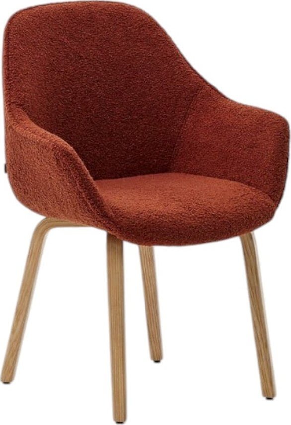 Jídelní židle v terakotové barvě Aleli – Kave Home Kave Home
