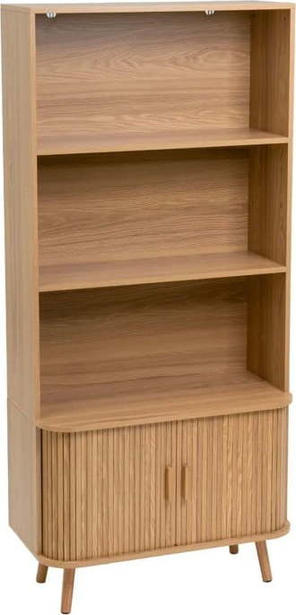 Knihovna v dekoru dubu v přírodní barvě 80x172x40 cm Elia – Casa Selección Casa Selección