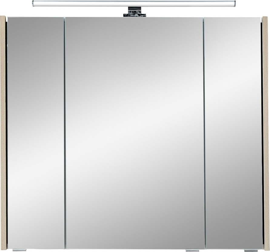 Koupelnová skříňka v dekoru borovice v přírodní barvě 70x80 cm Quickset 393 – Pelipal Pelipal