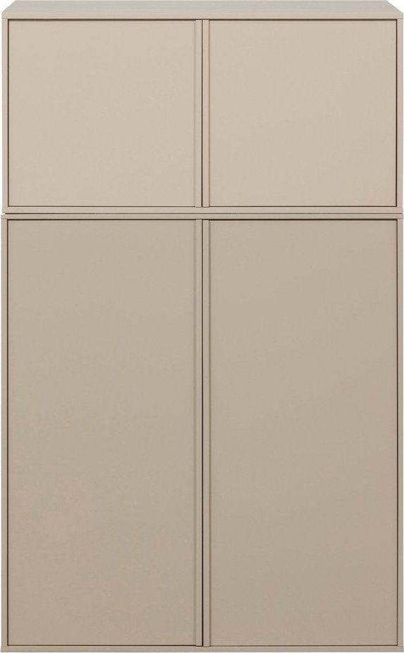 Krémová modulární skříň z borovicového dřeva 100x150 cm Daily – vtwonen vtwonen