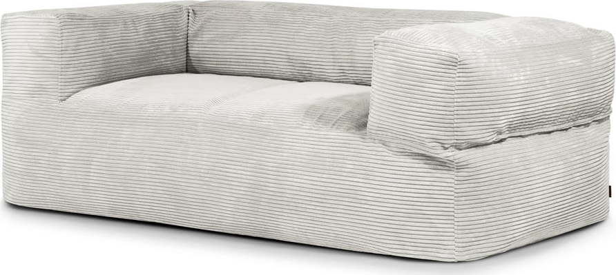 Krémový manšestrový sedací vak Sofa MooG – SLOWDOWN SLOWDOWN
