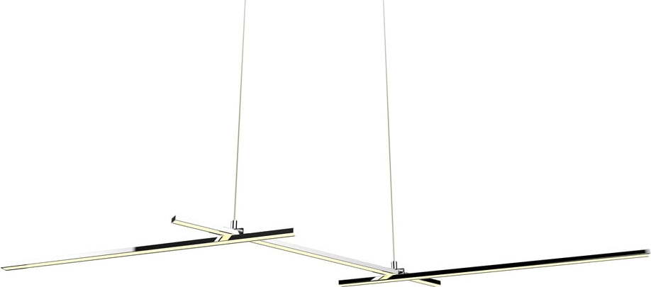 LED závěsné svítidlo ve stříbrné barvě Thasos – Candellux Lighting Candellux Lighting