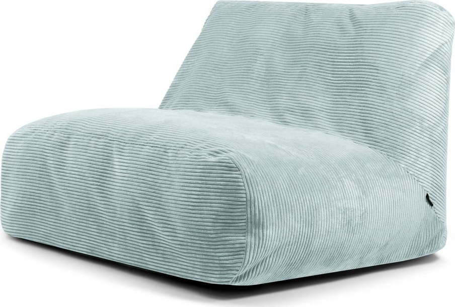 Manšestrový sedací vak v mentolové barvě Sofa Tube – SLOWDOWN SLOWDOWN