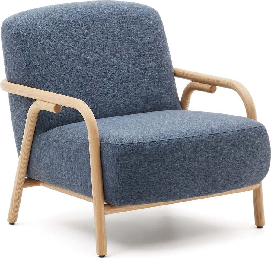 Modré křeslo Sylo – Kave Home Kave Home