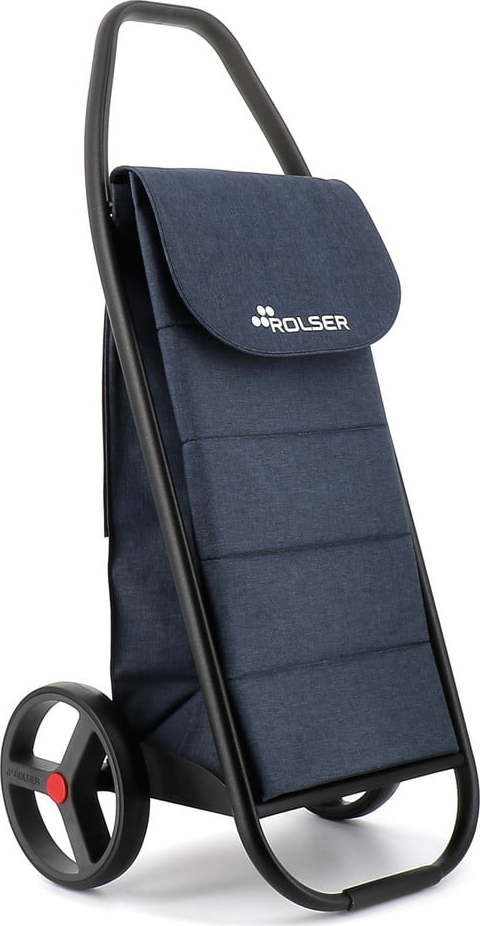 Nákupní taška na kolečkách 53 l Com Tweed Polar Black Tube – Rolser Rolser