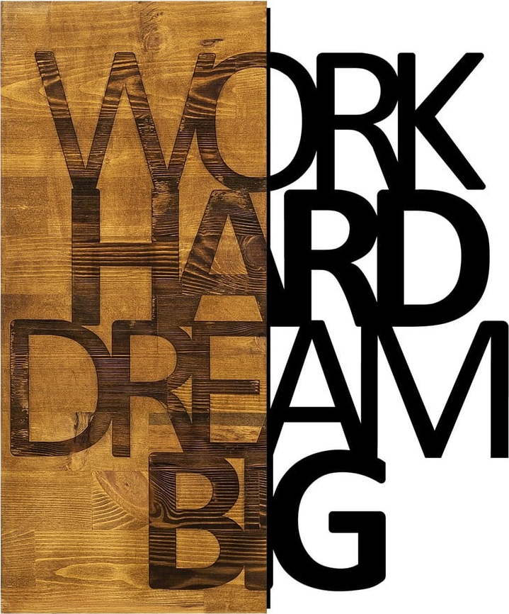 Nástěnná dekorace Wallity Dream Big Wallity