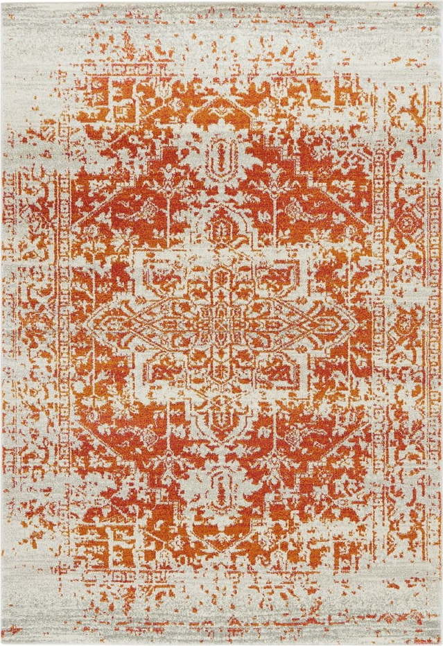 Oranžový koberec 170x120 cm Nova - Asiatic Carpets Asiatic Carpets