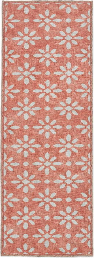 Oranžový pratelný běhoun 61x170 cm Coral Orange – Think Rugs Think Rugs