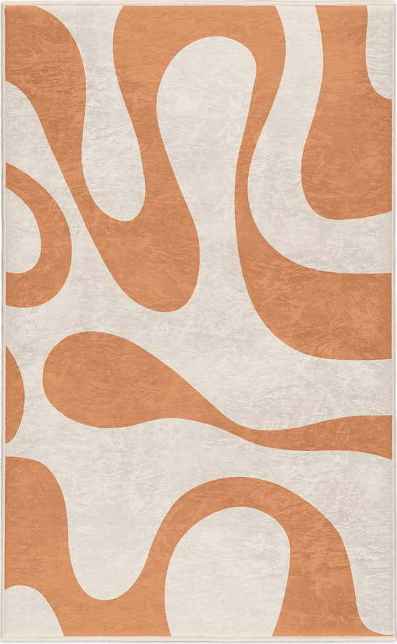 Oranžový pratelný koberec 120x180 cm Caramel Latte – Mila Home Mila Home