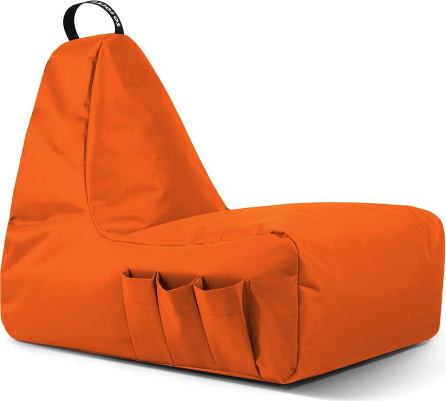 Oranžový sedací vak Chill Gamer L – So Soft? So Soft?