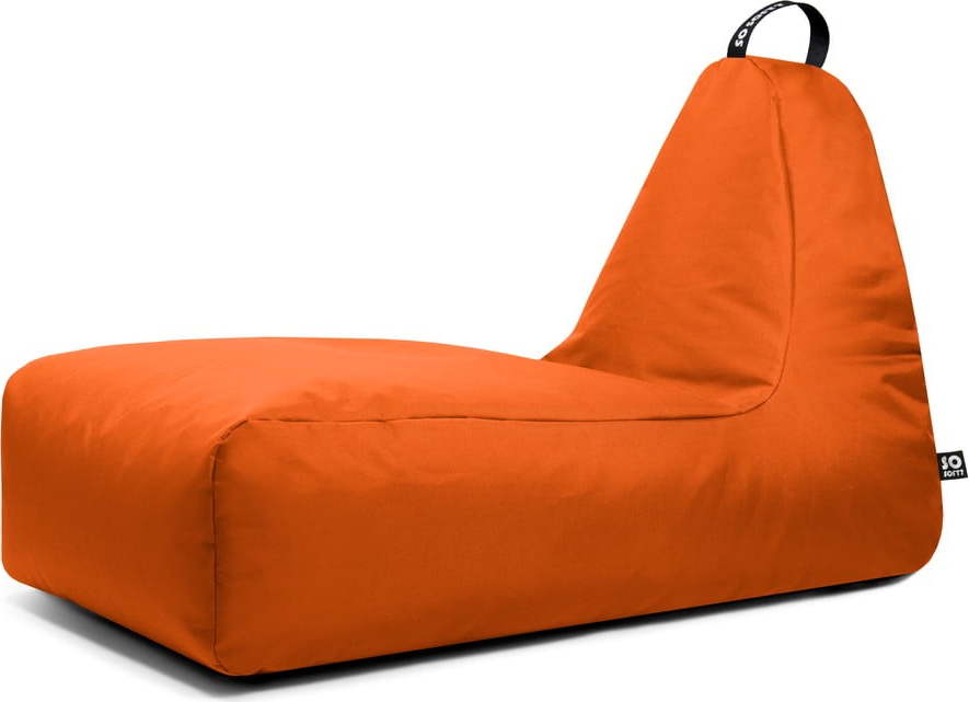 Oranžový sedací vak Chill XXL – So Soft? So Soft?