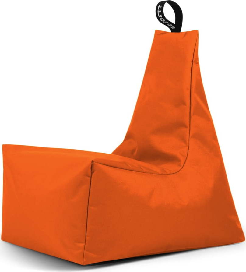 Oranžový sedací vak Icy L – So Soft? So Soft?