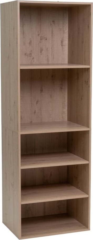 Otevřená modulární skříň v dekoru dubu v přírodní barvě 60x180x45 cm Modular – Casa Selección Casa Selección