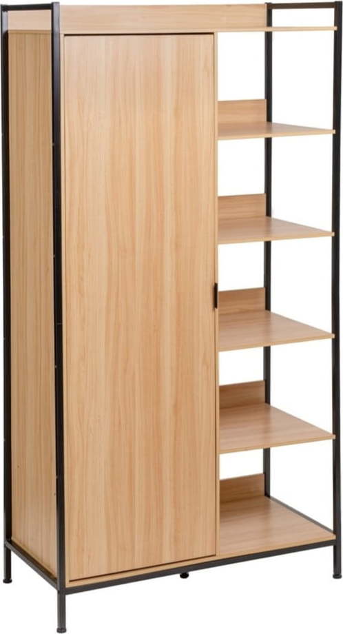 Otevřená šatní skříň v přírodní barvě 100x190x48 cm Armarios – Casa Selección Casa Selección