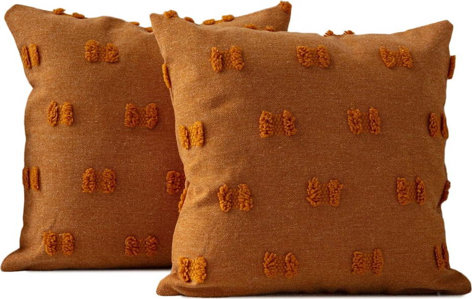 Povlaky na polštáře v sadě 2 ks 43x43 cm Tuffet – Mioli Decor Mioli Decor