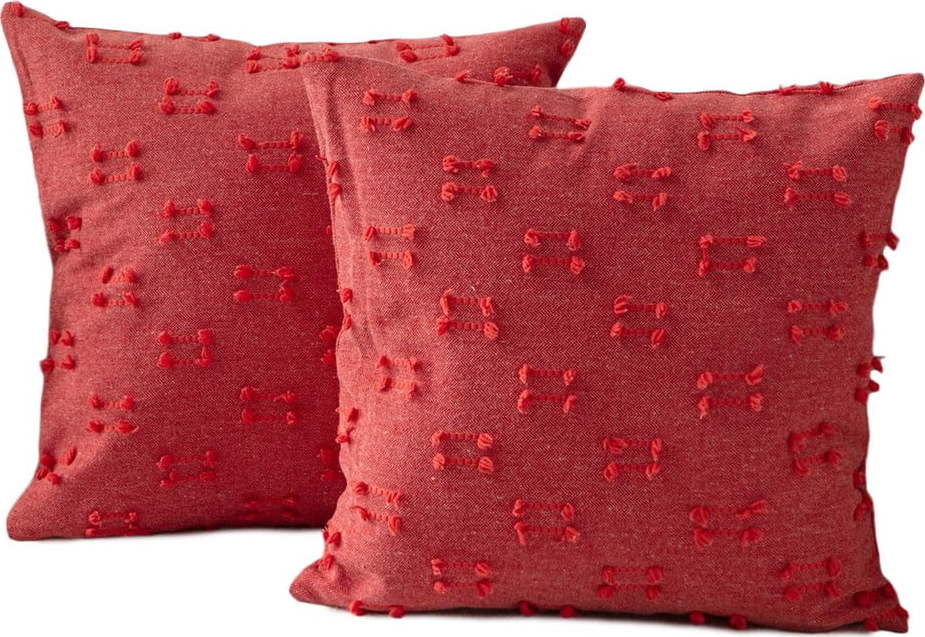 Povlaky na polštáře v sadě 2 ks 43x43 cm Tuffet – Mioli Decor Mioli Decor