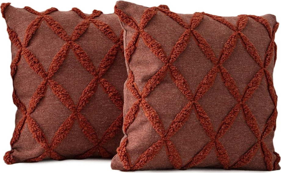 Povlaky na polštáře v sadě 2 ks 43x43 cm Tuffet – Mioli Decor Mioli Decor
