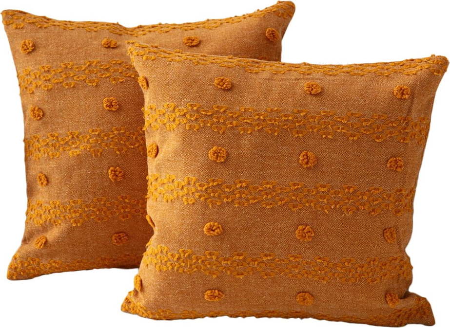 Povlaky na polštáře v sadě 2 ks 43x43 cm Tuffet – Mioli Decor Mioli Decor