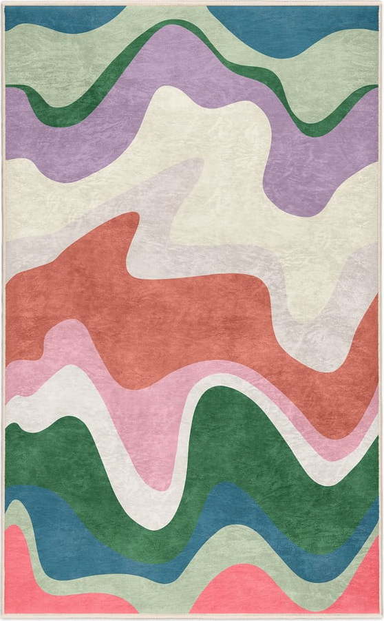 Pratelný koberec 60x100 cm Squiggly Breeze – Mila Home Mila Home