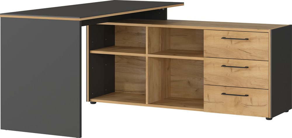 Rohový pracovní stůl 145x147 cm Podium – Germania Germania
