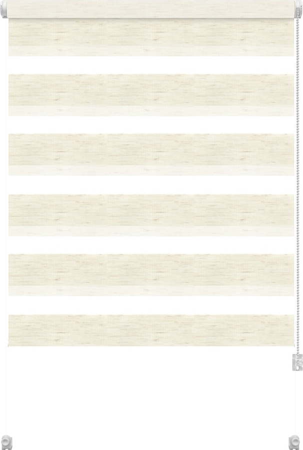 Roleta den a noc v přírodní barvě 57x150 cm Zebra Silvalin – Gardinia Gardinia