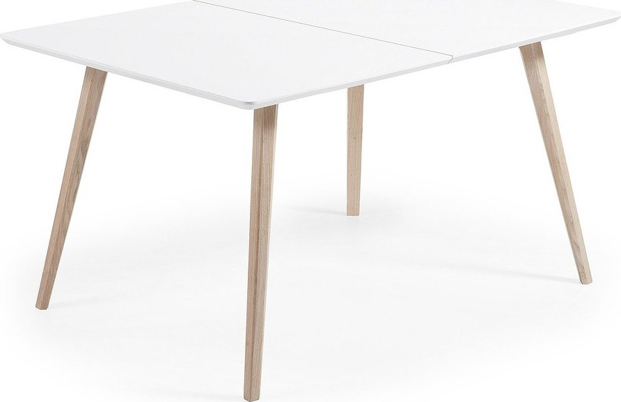 Rozkládací jídelní stůl s přídavnou deskou 90x140 cm Eunice – Kave Home Kave Home