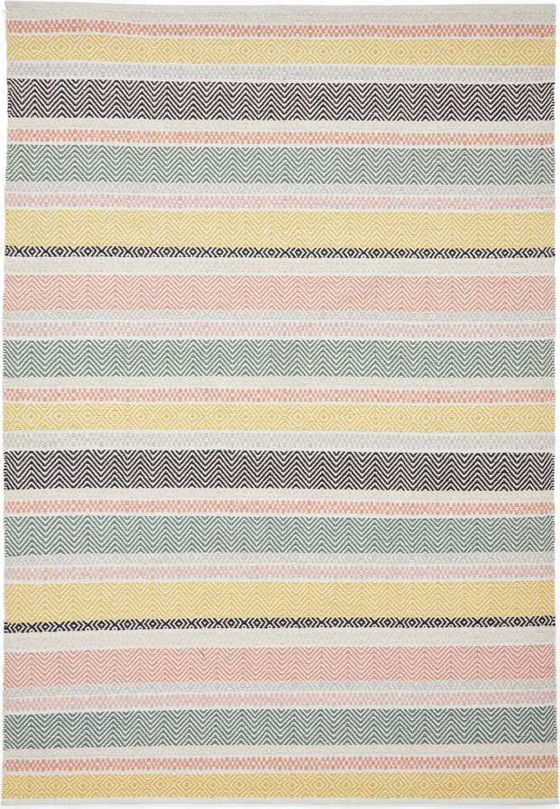 Ručně tkaný bavlněný koberec 200x290 cm Cascade Pastel Multi – Think Rugs Think Rugs