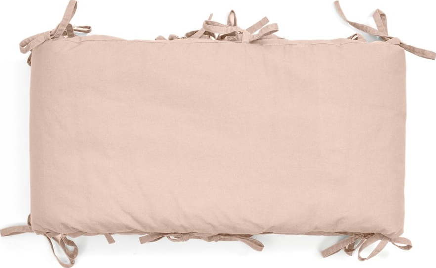 Růžový mantinel do postýlky z Bio bavlny 180 cm Laily – Kave Home Kave Home
