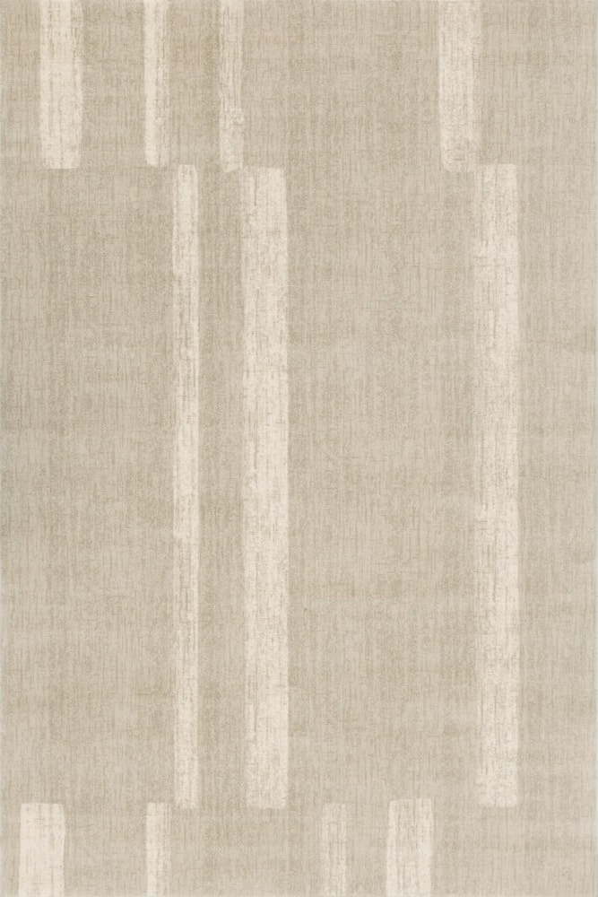 Šedobéžový vlněný koberec 240x340 cm Agnus Brush Lines – Agnella Agnella