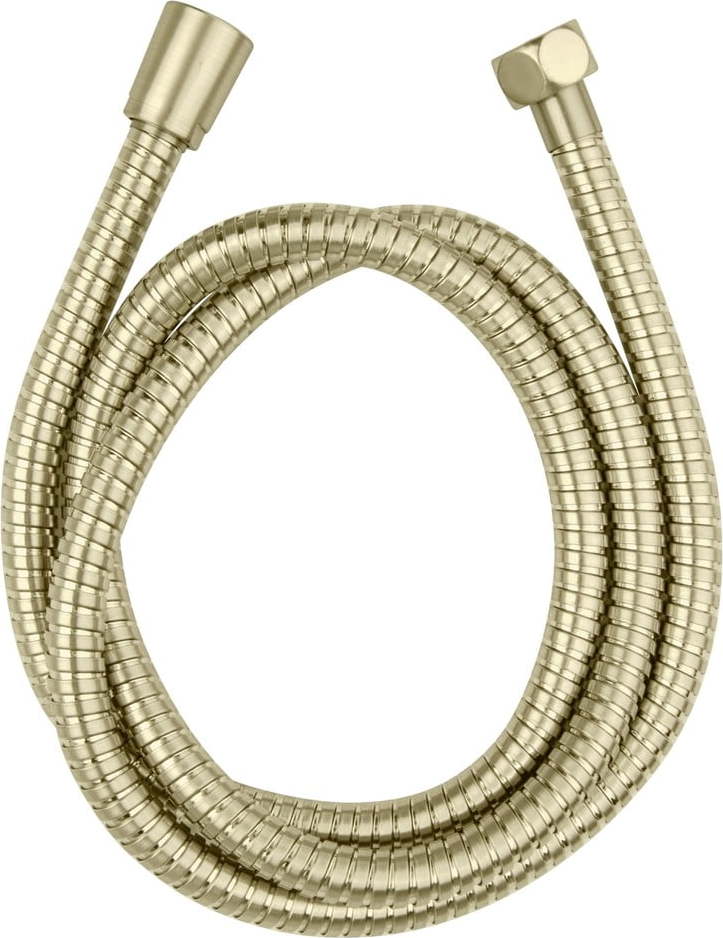 Sprchová hadice z nerezové oceli v matně zlaté barvě 150 cm Brass – Wenko WENKO