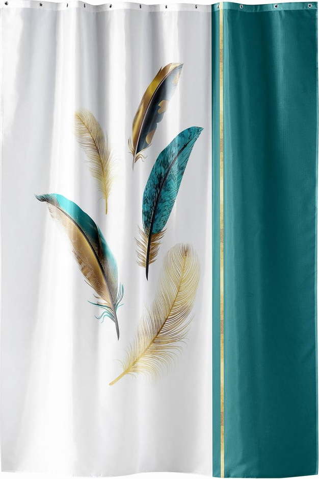 Sprchový závěs 180x200 cm Plumiss – douceur d'intérieur Douceur d intérieur