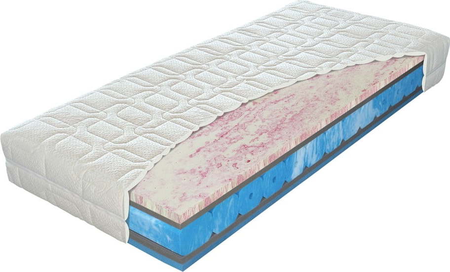 Středně tvrdá pěnová matrace 100x200 cm Octagon – Materasso Materasso