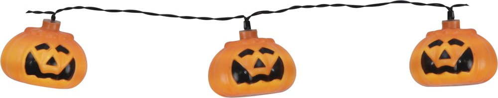Světelný řetěz počet žárovek 8 ks na baterky délka 210 cm Halloween – Star Trading Star Trading