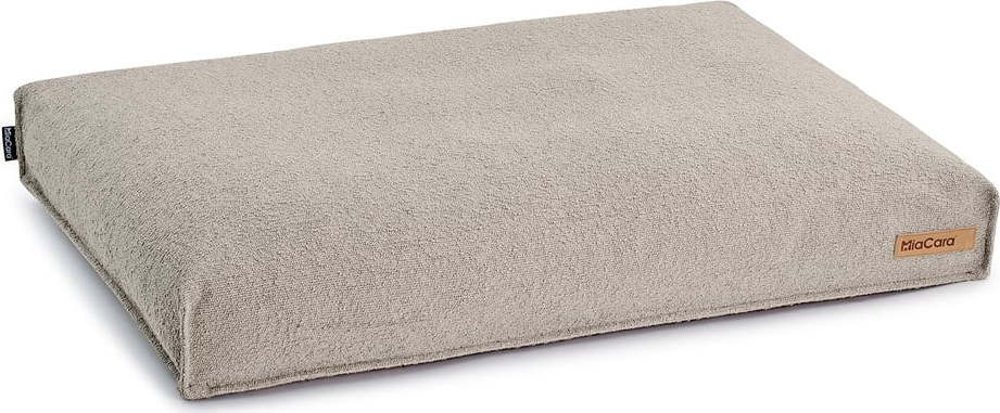 Světle hnědá matrace pro psa z materiálu bouclé 100x75 cm Mondo Cappuccino M – MiaCara MiaCara