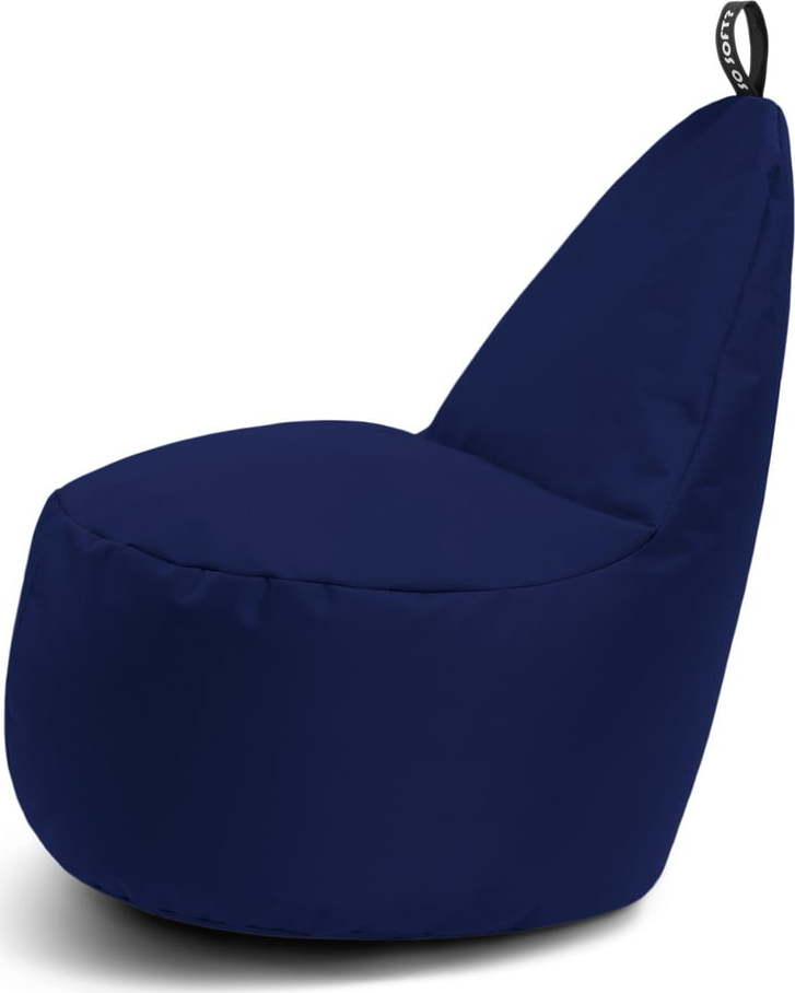 Tmavě modrý sedací vak Lull L – So Soft? So Soft?