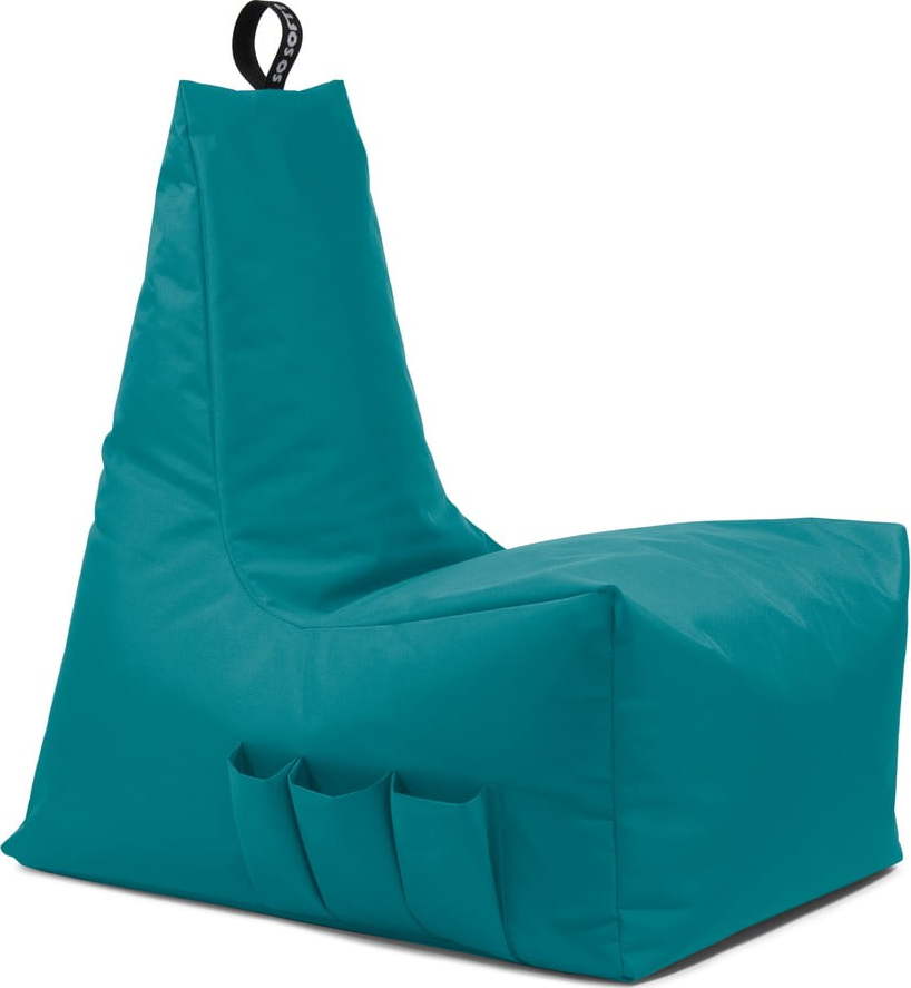 Tyrkysový sedací vak Icy Gamer XL – So Soft? So Soft?