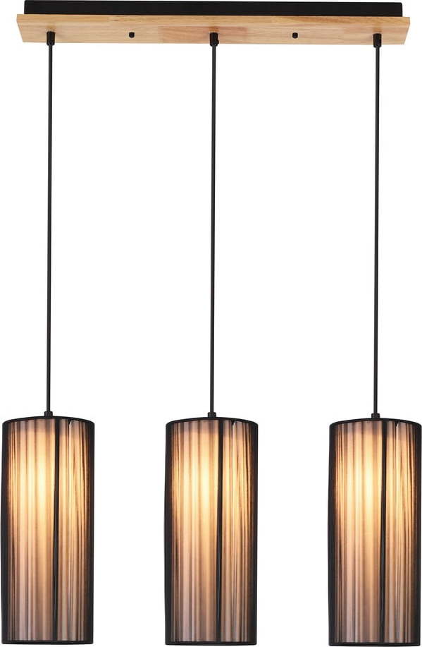 Závěsné svítidlo s textilním stínidlem Kioto – Candellux Lighting Candellux Lighting