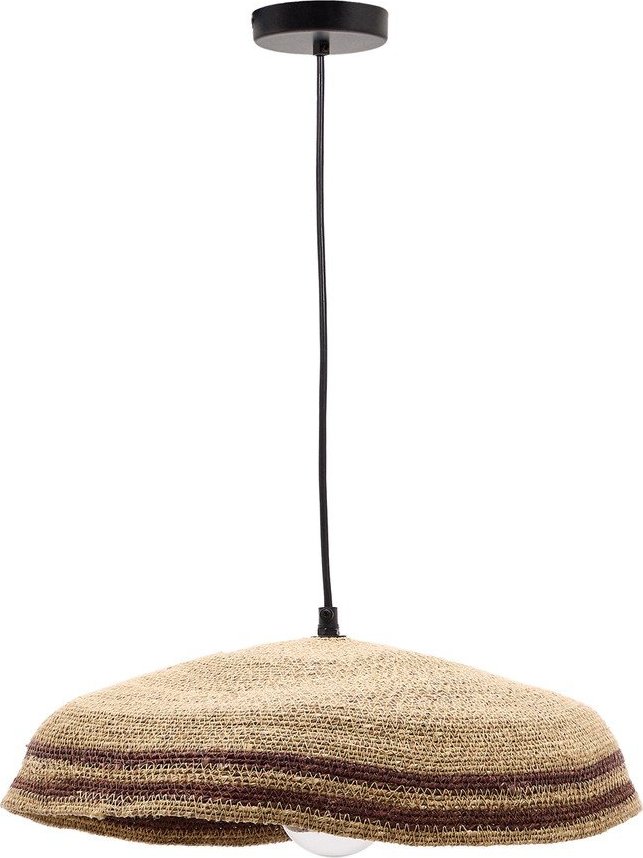 Závěsné svítidlo v přírodní barvě se stínidlem z mořské trávy ø 44 cm Vinyola – Kave Home Kave Home