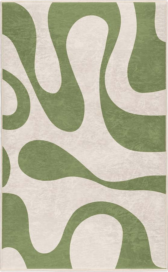 Zelený pratelný koberec 60x100 cm Matcha Latte – Mila Home Mila Home